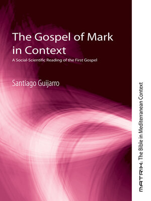 cover image of The Gospel of Mark in Context